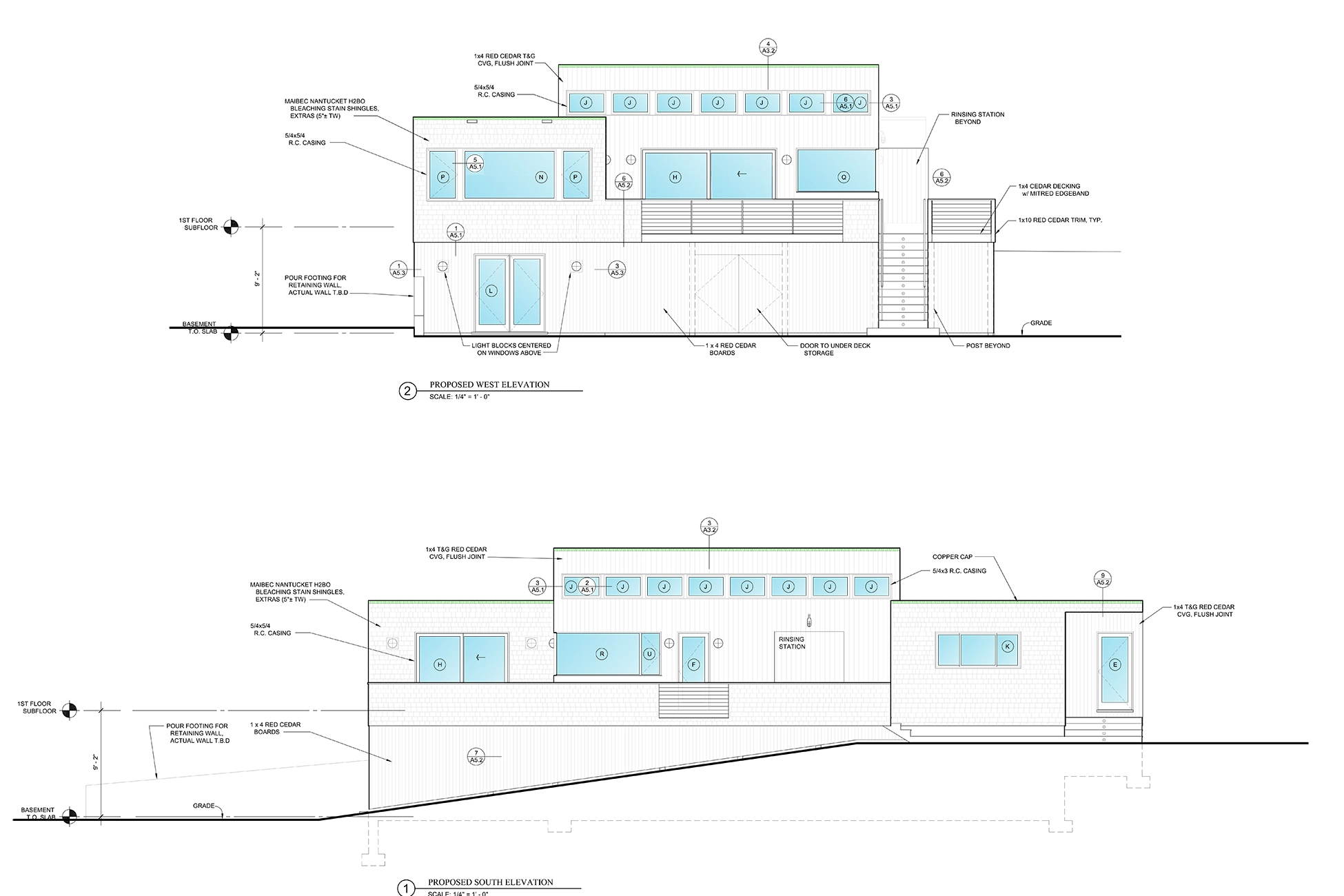 Krauss Architecture Elevation drawing