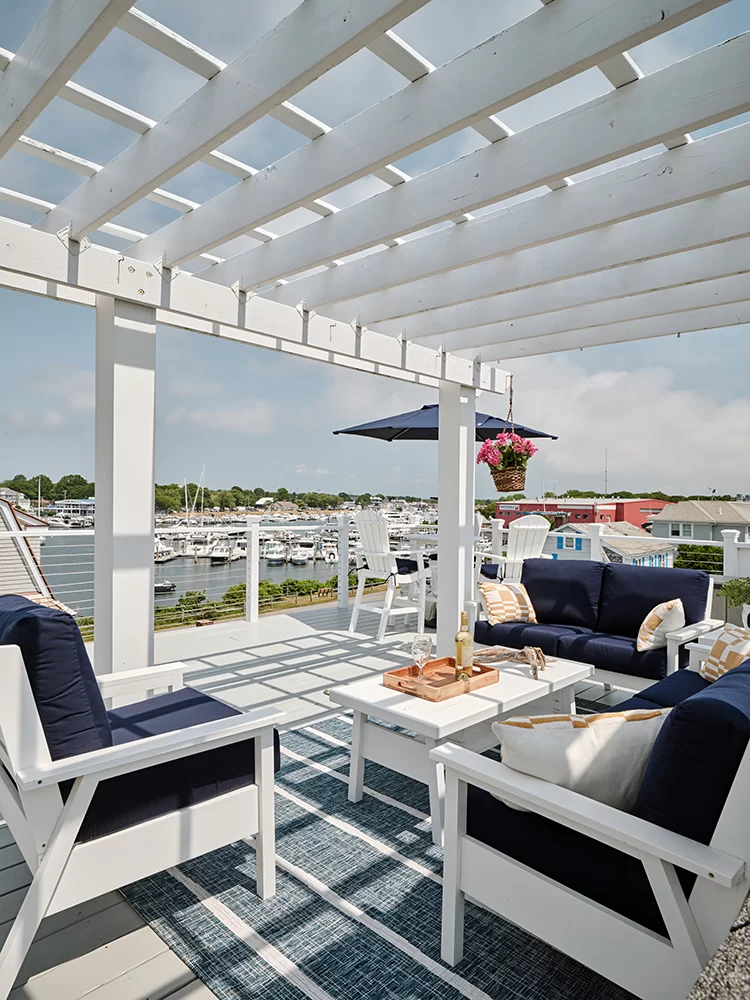 krauss-architecture-kitchen-design-cape-cod-deck-vertical Krauss Architect Cape Cod Deck House Harbor View