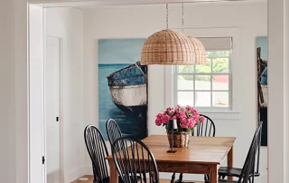Interior Beach House dining room